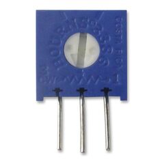 3386X-1-501LF, потенциометр однооборотный керметный 500ом 0.5вт pc pin