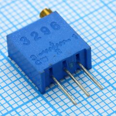 L-KLS4-3296W-200, потенциометр многооборотный керметный 20ом 0.5вт ±10%