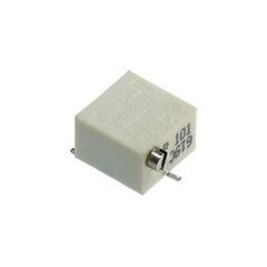 3269P-1-104LF, потенциометр многооборотный керметный 100ком 0.25вт smd