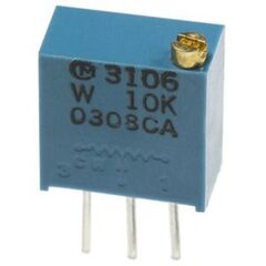 PV36W503C01B00, потенциометр многооборотный керметный 50ком 0.5вт th