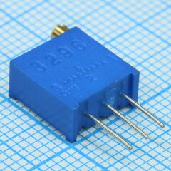 L-KLS4-3296W-503, потенциометр многооборотный керметный 50ком 0.5вт ±10%