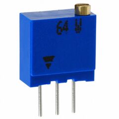 M64W103KB40, потенциометр многооборотный керметный 10ком 0.5вт th