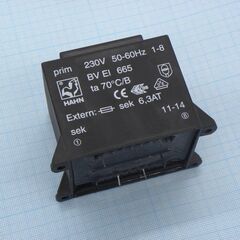 BV EI 665 1131, трансформатор питания 50ва 230в 1x12в 4167ма