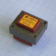 V 20966, трансформатор питания 6ва 230в 12в 500ма термопредохранитель 70/b(ei 42/14.8)32.3мм