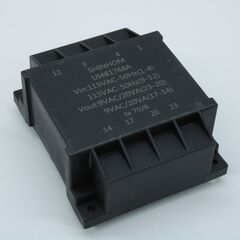 UI481768A, трансформатор питания 40ва 2*115в, 2x9в , 2x2222ма ta70°/b