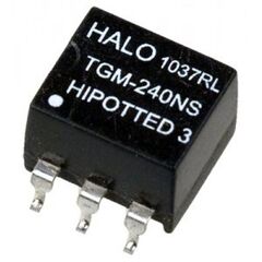 TGM-240NSRL, tgm series 960 uh 0.8 ohm 3:4 2 kv dc/dc converter isolation module