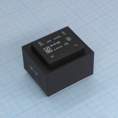 BV EI 382 1189, трансформатор питания 4.5ва 230в 9в 500ма ta 70 c/b (ei 38/13.6)28.1мм