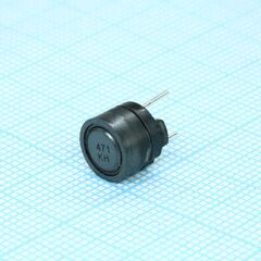 RCR875DNP-471K, силовая индуктивность 470uh ±10% 0.34a 1.44om радиальная c магнитным экраном