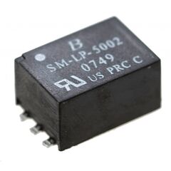 SM-LP-5002, трансформатор аудио 1:1 2000vrms 136ом первичн. 136ом вторичн. 6 выводов для поверхностного монтажа