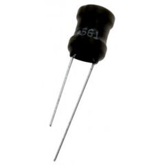 RLB0914-561KL, индуктивность проволочная, радиальная, на ферритовом сердечнике 560uh 10% 796khz 20q-factor ferrite 520ma 1.4ohm dcr rdl bag