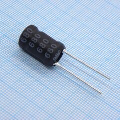 LGB-X1016-680K, радиальная индуктивность 68uh 3a 68mohm dcr p=6.5mm