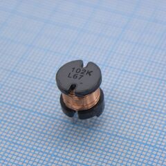 RCH110NP-102K, силовая индуктивность 1000uh ±10% 0.53a 1.7om радиальная без магнитного экрана