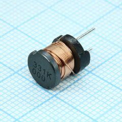 RCH895NP-331K, силовая индуктивность 330uh ±10% 0.51a 0.61om радиальная без магнитного экрана