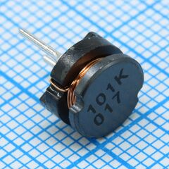 RCH855NP-101K, силовая индуктивность 100uh ±10% 0.81a 0.52om радиальная без магнитного экрана