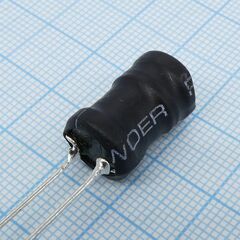 LGB-X1016-101K, радиальная индуктивность 100uh 3a 120mohm dcr p=6.5mm