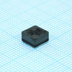 SRR6038-100Y, smd индуктивность проволочная, на ферритовом сердечнике, экранированная 10мкгн ±30% 100кгц 8.8q-фактор феррит 2а 0.038ом лента на катушке