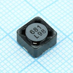 CDRH74NP-681MC, силовая smd индуктивность 680мкгн ±20% 0.69a 0.38ом c магнитным экраном