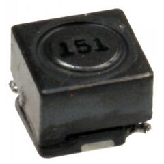 SRR0604-151KL, smd индуктивность проволочная, на ферритовом сердечнике, экранированная 150uh 10% 1khz 21q-factor ferrite 300ma 1ohm