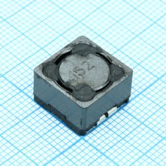 SRR1208-152KL, катушка индуктивности силовая проволочная экранированная 1.5мгн ±10% 100кгц 10q-фактор феррит 360мa 2.35ом по постоянному току автомобильного применения лента на катушке