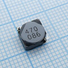 CDRH6D28NP-470NC, силовая smd индуктивность 47мкгн ±30% 0.8a 0.176ом c магнитным экраном
