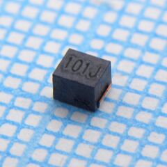 NLV25T-101J-EF, индуктивность проволочная неэкранированная smd 100мкгн 60ма ±5% 1008 inch // катушка