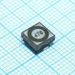 SRR0603-470KL, катушка индуктивности силовая проволочная экранированная 47мкгн ±10% 1кгц 13q-фактор феррит 500ма 550мом по постоянному току лента на катушке