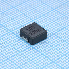 SRP7028A-100M, smd индуктивность проволочная, на ферритовом сердечнике, экранированная 10мкгн ±20% 100кгц 20q-factor карбонил 3.5а 85мом автомобильного применения