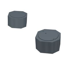 SRU5028-150Y, smd индуктивность проволочная, на ферритовом сердечнике, экранированная 15мкгн ±30% 100кгц 18q-factor ferrite 1.1a 108мом лента на катушке