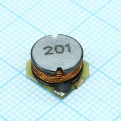 SDR1105-201KL, чип-индуктивность силовая проволочная 200мкгн ±10% 1кгц феррит 1a 650мом лента на катушке