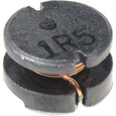 SDR0603-1R5ML, чип-индуктивность силовая проволочная 1.5мкгн ±20% 1кгц 24q-фактор феррит 3a 40мом автомобильного применения лента на катушке