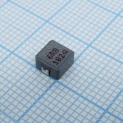 SRP5030T-6R8M, smd индуктивность проволочная, на ферритовом сердечнике, экранированная 6.8uh 20% 100khz powdered iron 4a 76,2mohm
