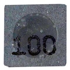 SRR3011-100YL, катушка индуктивности силовая проволочная экранированная 10мкгн ±30% 100кгц 18q-фактор феррит 650ма 280мом по постоянному току лента на катушке