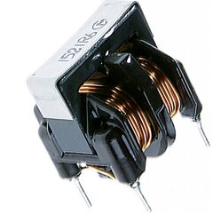 PLY10AN1521R6R2B, дроссель синфазный гибридный 2x1.5mh 2x110uh 300vac 1.6a