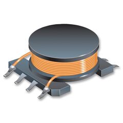 SDR0906-221KL, чип-индуктивность силовая проволочная 220мкгн ±10% 1кгц 20q-фактор феррит 600ма 850мом по постоянному току лента на катушке
