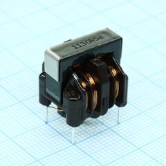 PLY10AN1130R5D2B, дроссель синфазный гибридный 2x11mh 2x840uh 300vac 500ma, секторная намотка