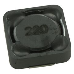 SRR1240-102K, катушка индуктивности силовая проволочная экранированная 1мкгн ±10% 100кгц 16q-фактор феррит 420ма 3ом по постоянному току лента на катушке