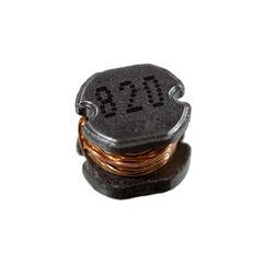 SDR0603-820KL, чип-индуктивность силовая проволочная 82мкгн ±10% 1кгц 15q-фактор феррит 400ма 840мом автомобильного применения лента на катушке