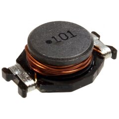 SDR2207-101KL, чип-индуктивность силовая проволочная 100мкгн ±10% 100кгц 18q-фактор феррит 2.2a 168мом лента на катушке