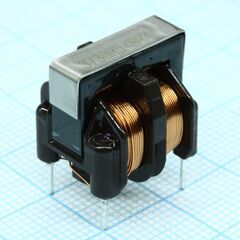 PLY10AH3730R5R2B, дроссель синфазный 2x37mh 0.5a 2.18ohm dcr thru-hole box
