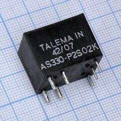 AS-330, датчик тока; 0-15a; 1:50ст; 20-200khz; 2об/2об