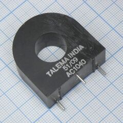 AC-1040, датчик тока 40a, 1000:1, 50/60hz, 1 обмотка
