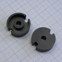 P2616 HQ2K core, сердечник чашечный d=25.5mm, h=16.1mm, pot, мат-л hq2k, пара