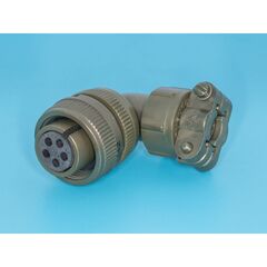 MS3108E-14S-5S, разъём серии ms 5 контактов, гнездо на кабель, прямой угол