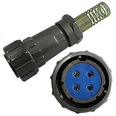 FQ24-4PIN TK-12, разъём быстроразъёмный szc fq24-4pin tk-12, 4-х контакнтый