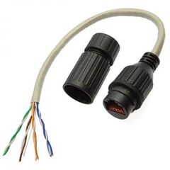 SZC-16-RJ45-3 IP68, разъём герметичный szc-16-rj45-3 ip68, 1 а