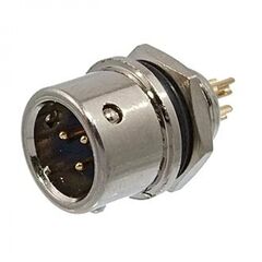 XS9-3(ZN) PANEL PLUG, разъем быстрого соединения, 3-х контактый