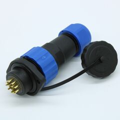 SZC21 12P-M-FE, разъём герметичный szc21 12p-m-fe, 12 контактов