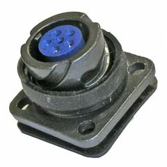FQ14-6PIN ZK, блочная розетка, 6 контактов