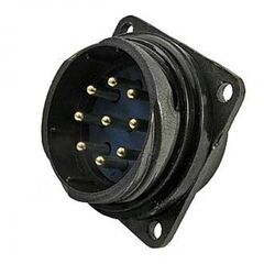 FQ30-9PIN ZJ, блочная вилка, 9 контактов