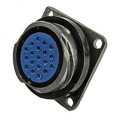 FQ24-19PIN ZK, блочная розетка, 19 контактов